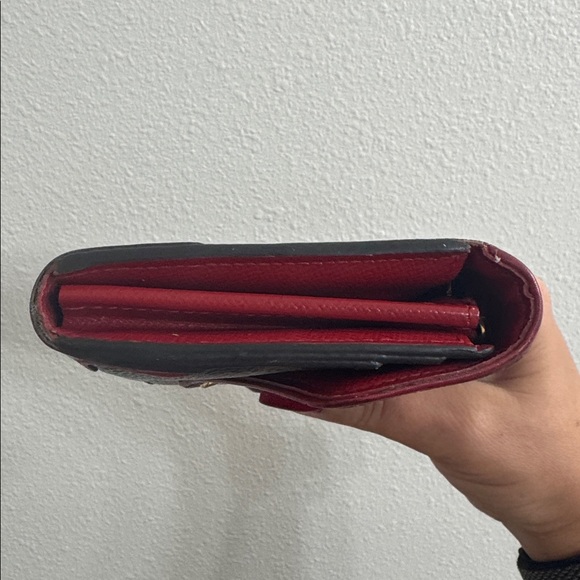 LOUIS VUITTON Portefeuille Sarah Retiro Cerise Monogram Long wallet - Picture 11 of 17